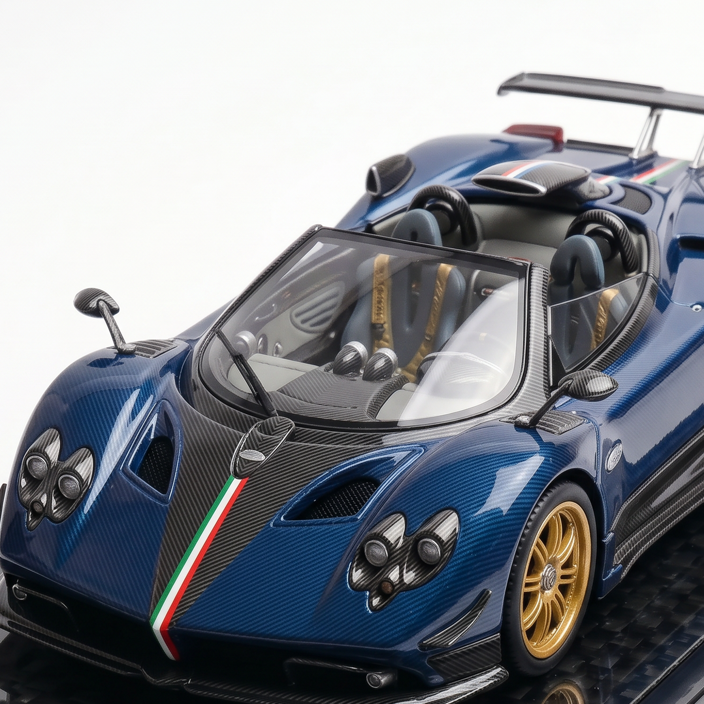 Pagani Zonda HP Barchetta Diecast | 1:64 Scale Model Car | Hypercar Collectible