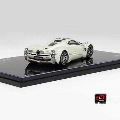 Pagani Utopia White LCD Models | 1:43 Scale Diecast | Hypercar Collectible