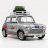 TINY Mini Cooper MK1 1:50 Scale Silver (MINI0023) – Official Licensed Diecast with Acrylic Case