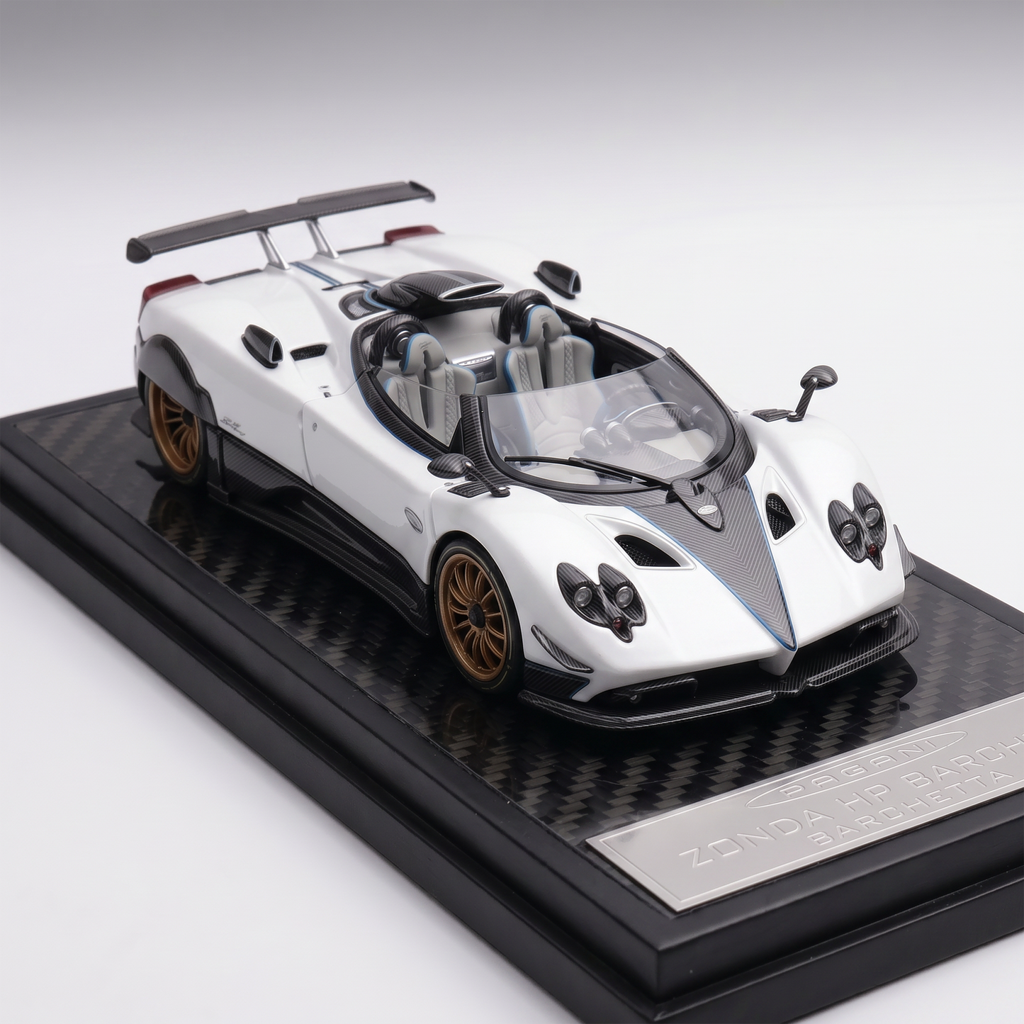 Pagani Zonda HP Barchetta Diecast | 1:64 Scale Model Car | Hypercar Collectible