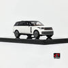LCD Land Rover Range Rover SV Serenity White with Black Roof 1:43 Scale Diecast Model