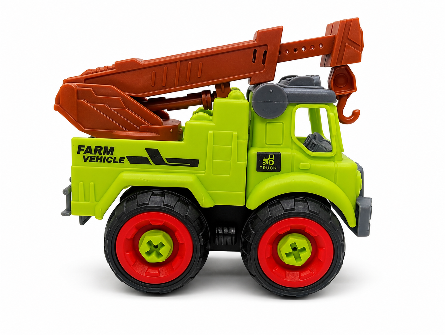 FC24 DIY Puzzle Farmer Car Toy Set – Pack of 4