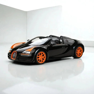 Rastar Bugatti Grand Sport Vitesse Black 1:18 Scale Diecast Model