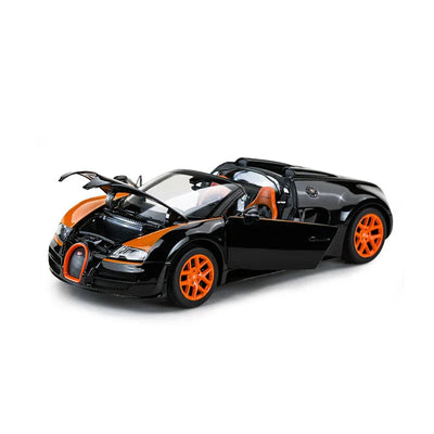 Rastar Bugatti Grand Sport Vitesse Black 1:18 Scale Diecast Model