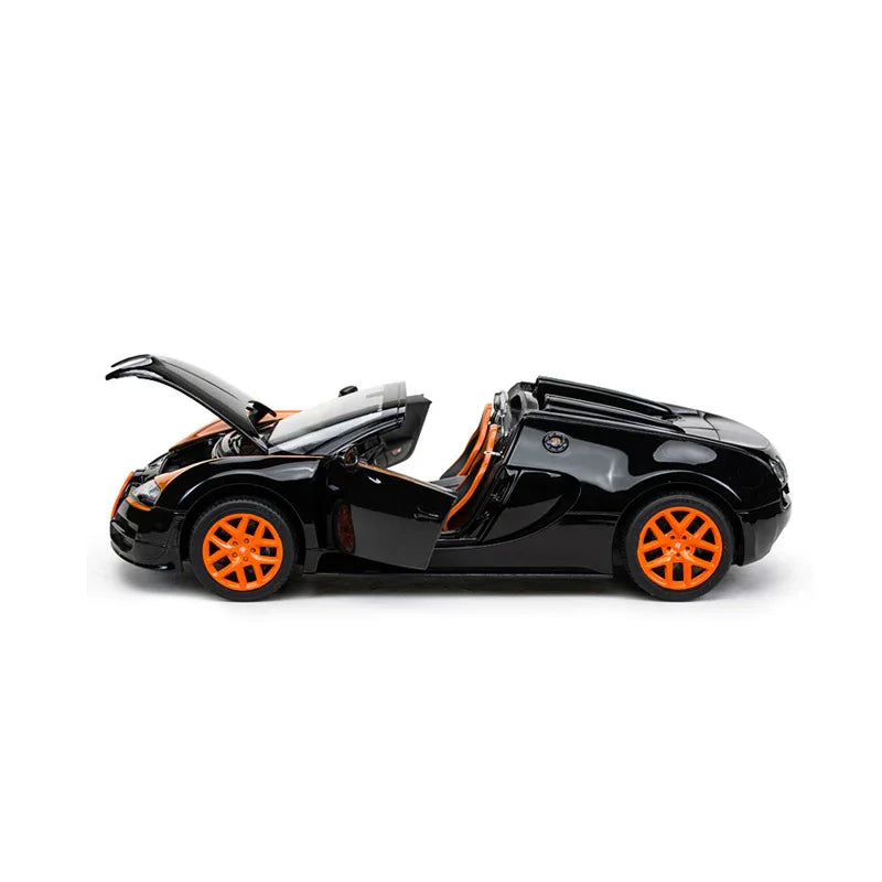 Rastar Bugatti Grand Sport Vitesse Black 1:18 Scale Diecast Model