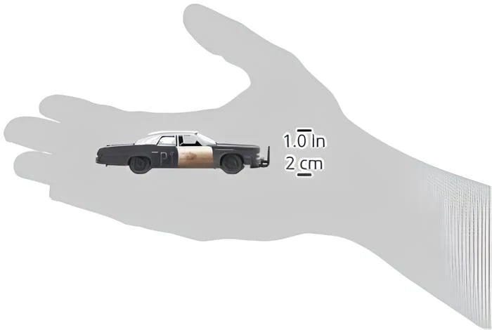 GreenLight Dodge Monaco Jake & Elwood's Blues Mobile 1974 Black 1:64 Scale Diecast Model