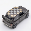 Tiny City Mini Cooper Chrome Black Diecast Model – Premium Collectible