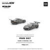 POPRACE RWB Porsche 997 Dark Chrome 1:64 Scale Diecast Model (Pre-Order)