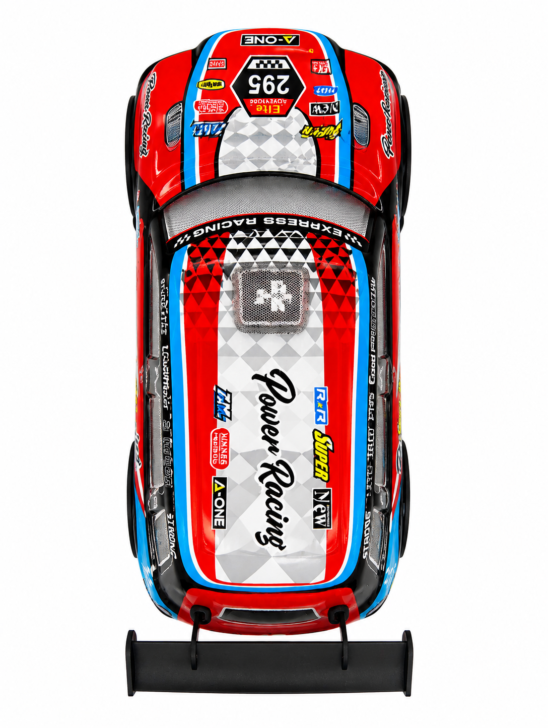 FC07 1:22 Scale Remote Control 4WD Drift Car with Lights & Spray Effect – Red
