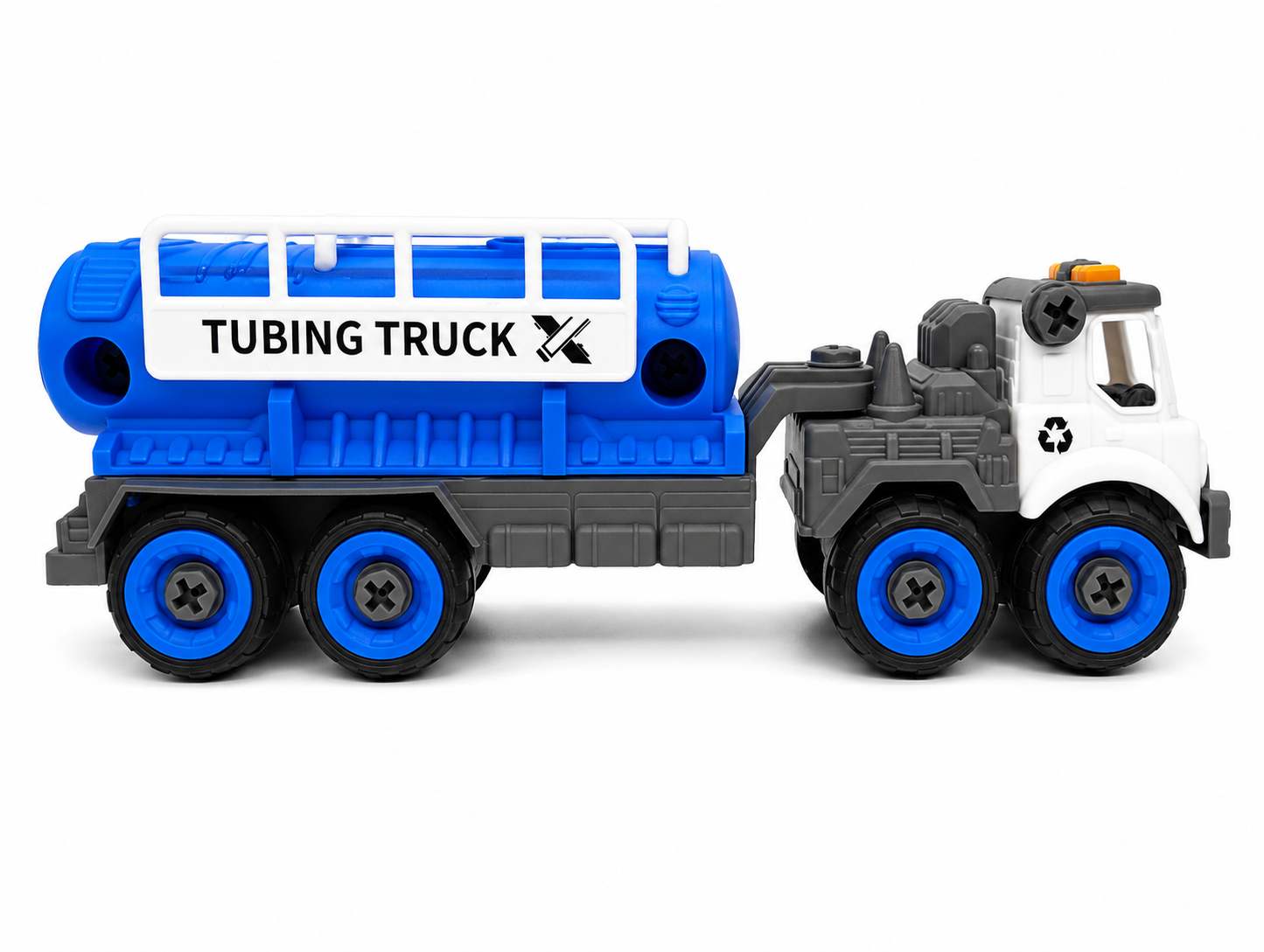 FC21 DIY Puzzle Assemble City Trailer Toy