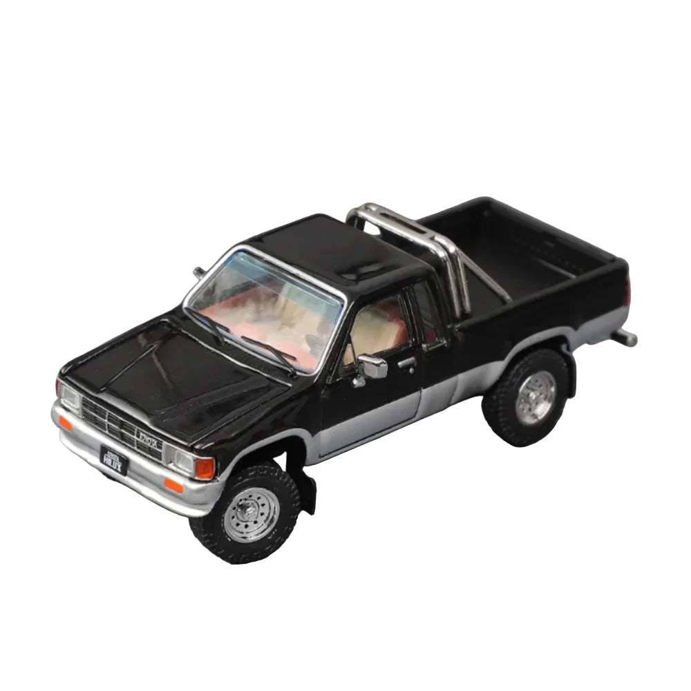 PRE-ORDER GCD Toyota Hilux Two-Tone Black & Silver 1:64 Scale Diecast Model