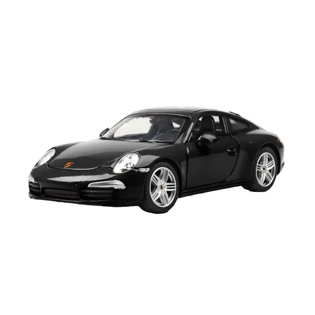 Rastar Porsche 911 Black 1:24 Scale Diecast Model