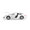 Rastar Porsche 911 White 1:24 Scale Diecast Model