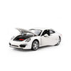 Rastar Porsche 911 White 1:24 Scale Diecast Model