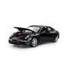 Rastar Porsche 911 Black 1:24 Scale Diecast Model