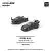 POPRACE RWB Porsche 930 Stella Artois Matte Black New Tooling 1:64 Scale Diecast Model (Pre-Order)