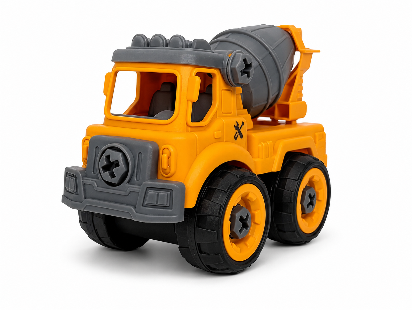 FC25 DIY Puzzle Children Truck Toy Set – Pack of 4