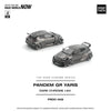 POPRACE Pandem GR Yaris Dark Chrome 1:64 Scale Diecast Model (Pre-Order)