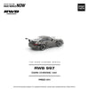 POPRACE RWB Porsche 997 Dark Chrome 1:64 Scale Diecast Model (Pre-Order)