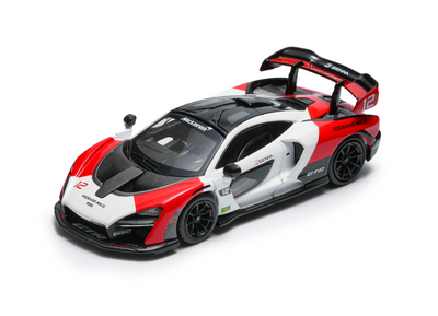 CVL1206 1:64 MASSDI McLaren Senna-WHITE RED
