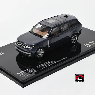 LCD Land Rover Range Rover SV Serenity Blue 1:43 Scale Diecast Model
