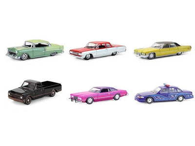California Lowriders Series 7 (6 pack assortment), 1:64 Scale by GreenLight - 1:64 scale, view 2