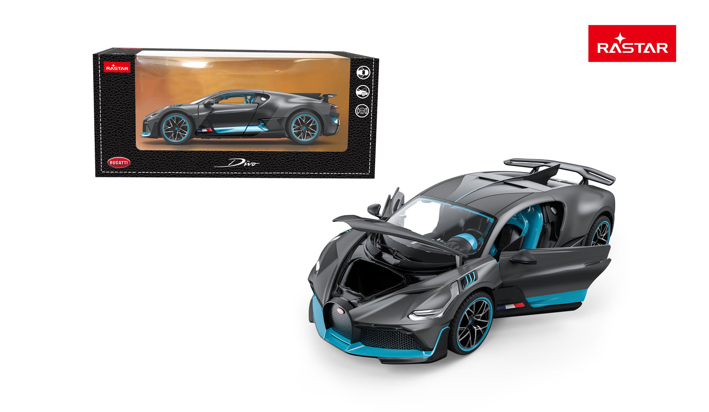 Bugatti Divo 1:24 Scale Diecast Hypercar Collectible