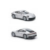 PRE-ORDER ALMOST REAL Porsche 911 Carrera 992.1 GT Silver 1:64 Scale Diecast Model