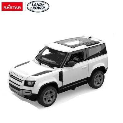 Rastar Land Rover Defender 90 White 1:24 Scale Diecast Model