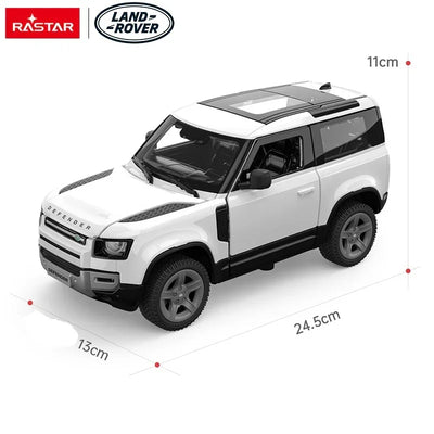 Rastar Land Rover Defender 90 White 1:24 Scale Diecast Model