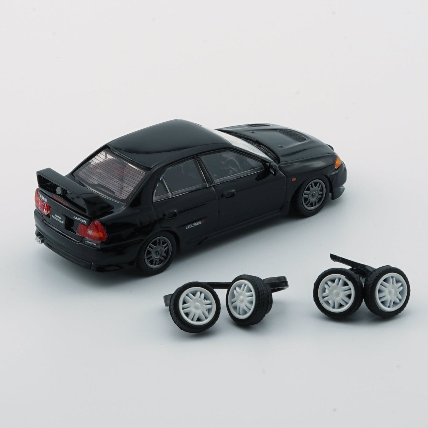 BMC 1:64 Mitsubishi Lancer Evolution IV – Black (LHD)