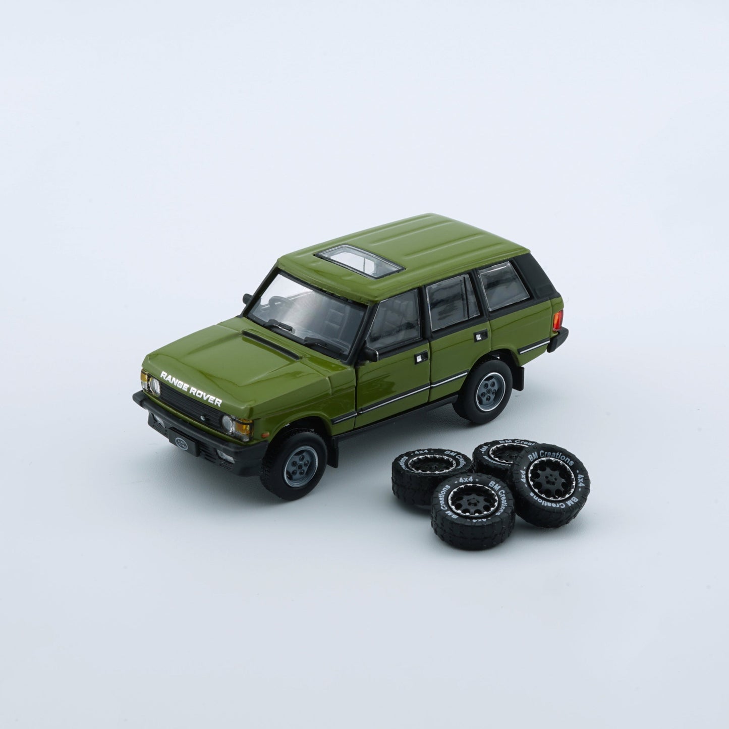 BMC 1:64 Land Rover Range Rover Classic LSE – Classic Green (LHD)