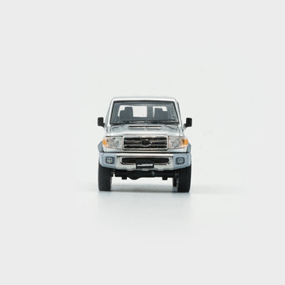BMC 1:64 Toyota Land Cruiser LC76 – Silver (LHD)