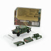 BMC 1:64 Humvee 4-CT – Woodland Camo with Stand Plate