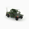 BMC 1:64 Humvee 4-CT – Woodland Camo with Stand Plate