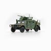 BMC 1:64 Humvee 4-CT – Woodland Camo with Stand Plate