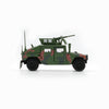 BMC 1:64 Humvee 4-CT – Woodland Camo with Stand Plate