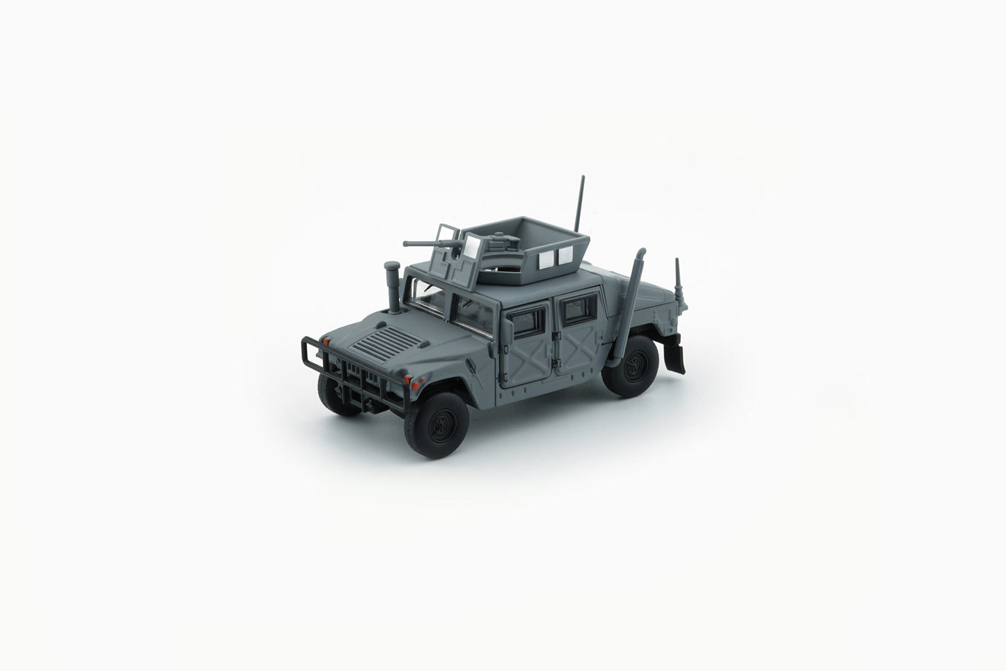 BMC 1:64 Humvee 4-CT – Matte Dark Gray with Stand Plate