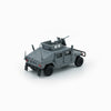 BMC 1:64 Humvee 4-CT – Matte Dark Gray with Stand Plate