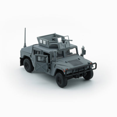 BMC 1:64 Humvee 4-CT – Matte Dark Gray with Stand Plate