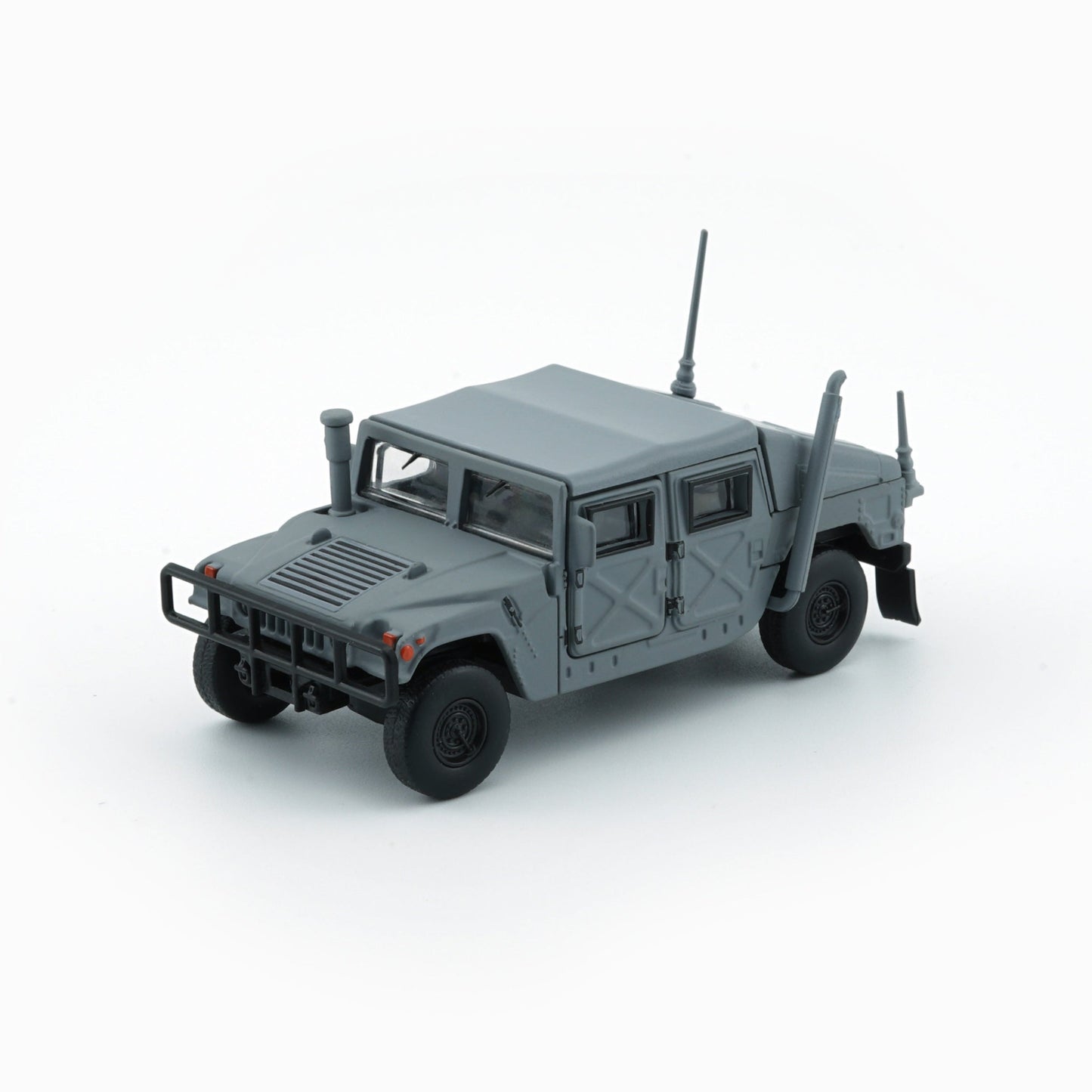 BMC 1:64 Humvee 4-CT – Matte Dark Gray with Stand Plate
