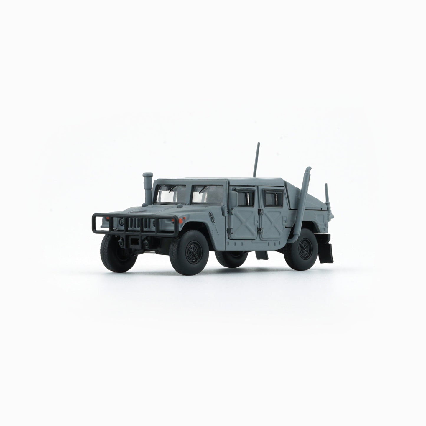 BMC 1:64 Humvee 4-CT – Matte Dark Gray with Stand Plate