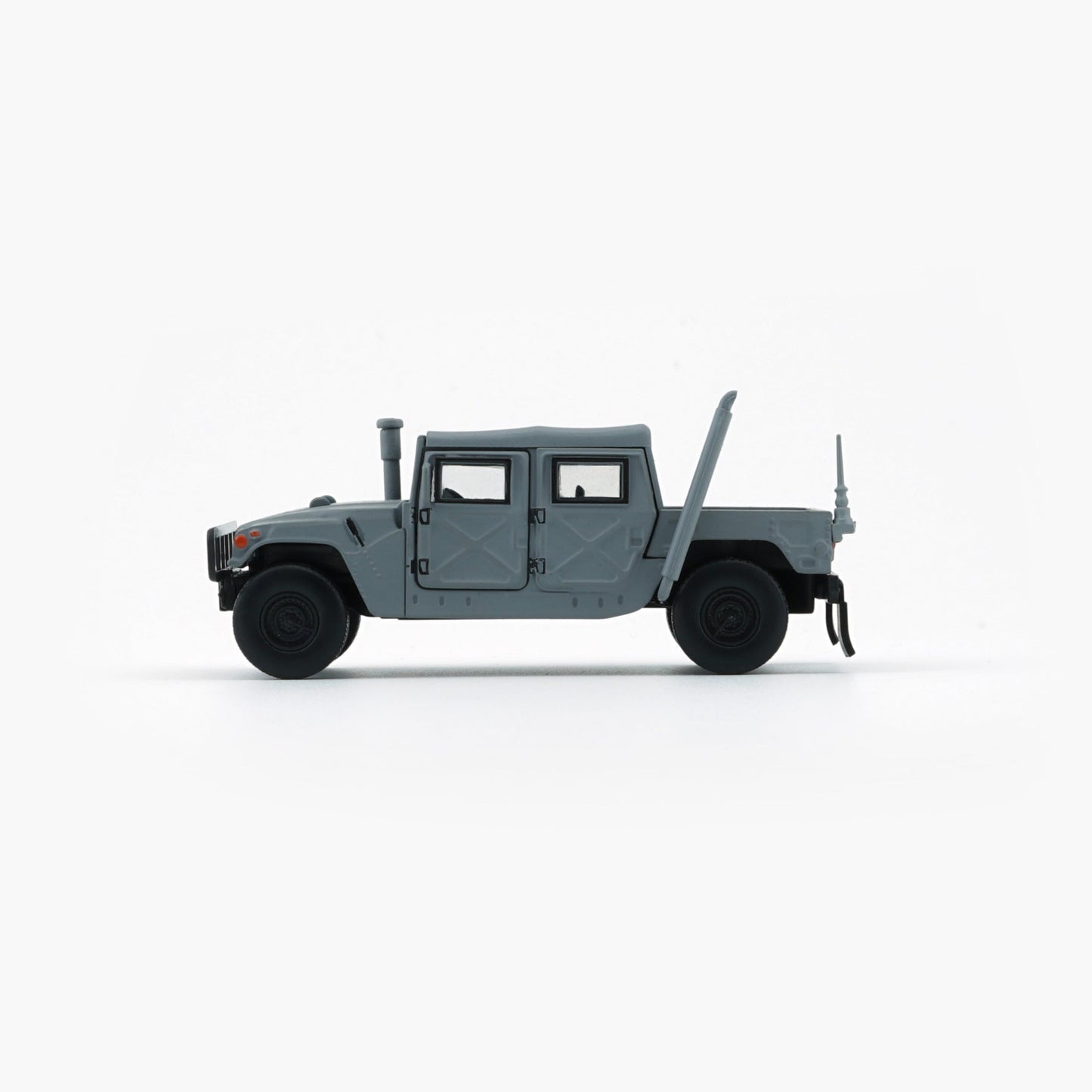 BMC 1:64 Humvee 4-CT – Matte Dark Gray with Stand Plate
