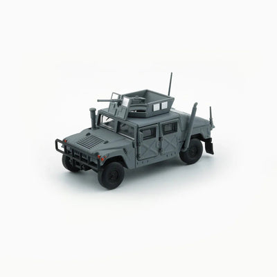 Humvee 4-CT with Stand Plate, 1:64 Scale (Matte Dark Gray)