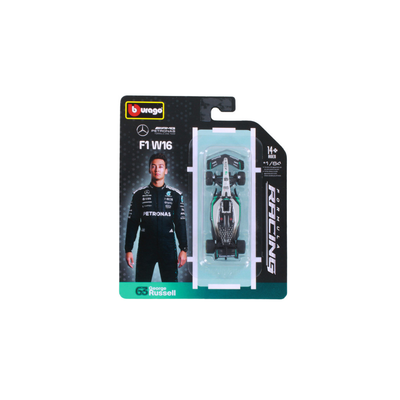 F1 W16 Mercedes-AMG PETRONAS Formula One Team #12 (Kimi Antonelli) , 1:64 Scale