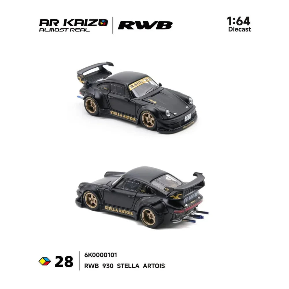 PRE-ORDER ALMOST REAL RWB 993 Army Girl 1:64 Scale Diecast Model