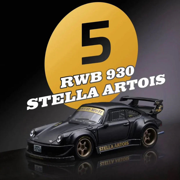 ALMOST REAL RWB 993 Army Girl 1:64 Scale Diecast Model