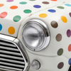 TINY Mini Cooper MK1 Colour Dot 1:50 Scale – Official Licensed Diecast with Acrylic Case