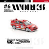 PRE-ORDER Works Model Mitsubishi Lancer Evolution VI Tommi Makinen 2001 WRC Catalunya, 1:64 Scale
