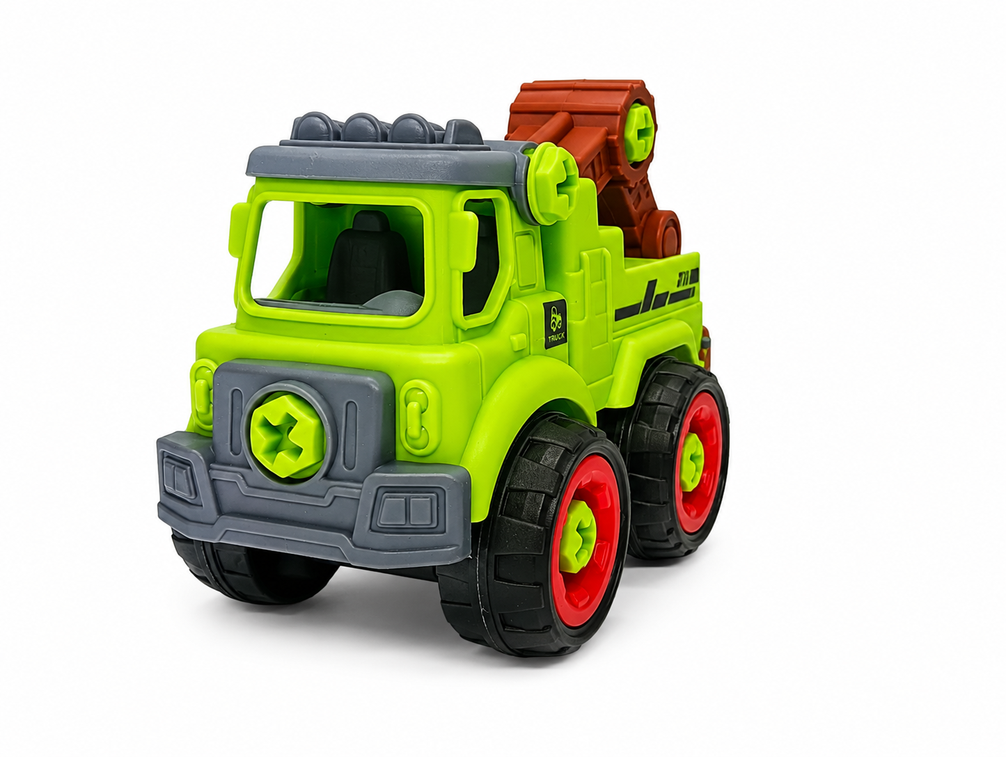 FC24 DIY Puzzle Farmer Car Toy Set – Pack of 4